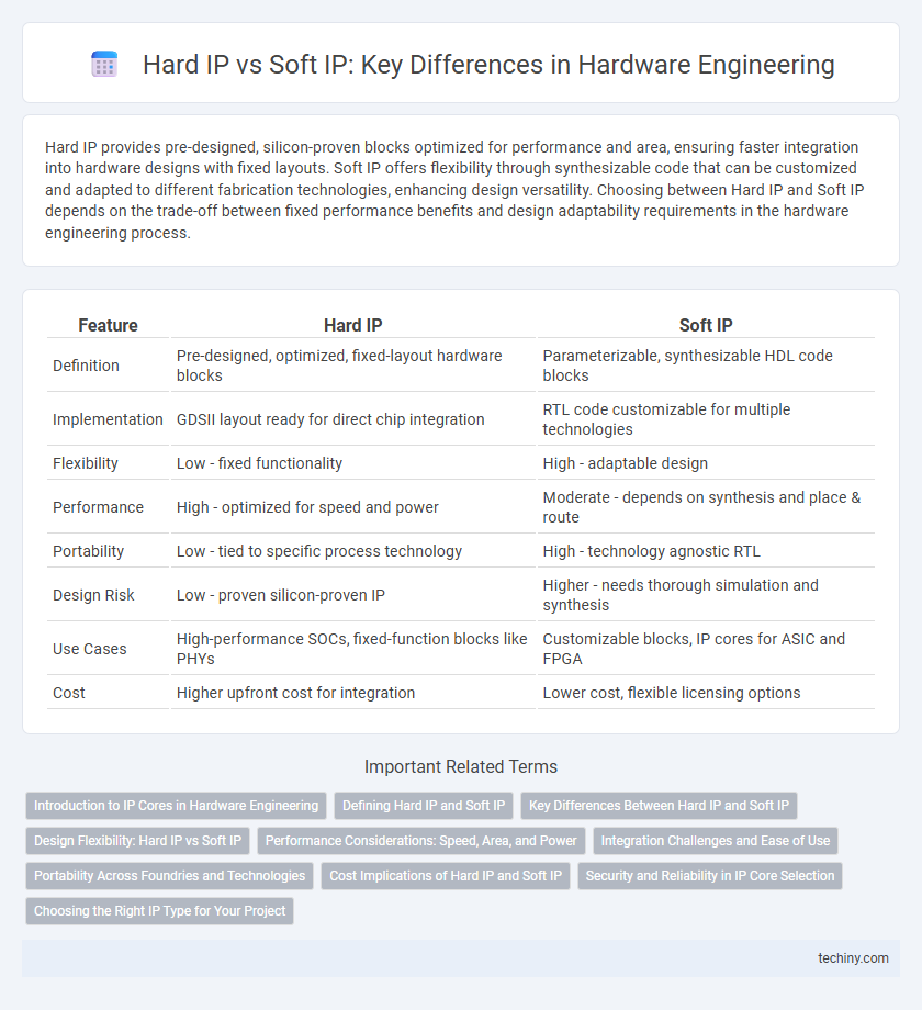 Hard IP vs Soft IP: Key Differences in Hardware Engineering