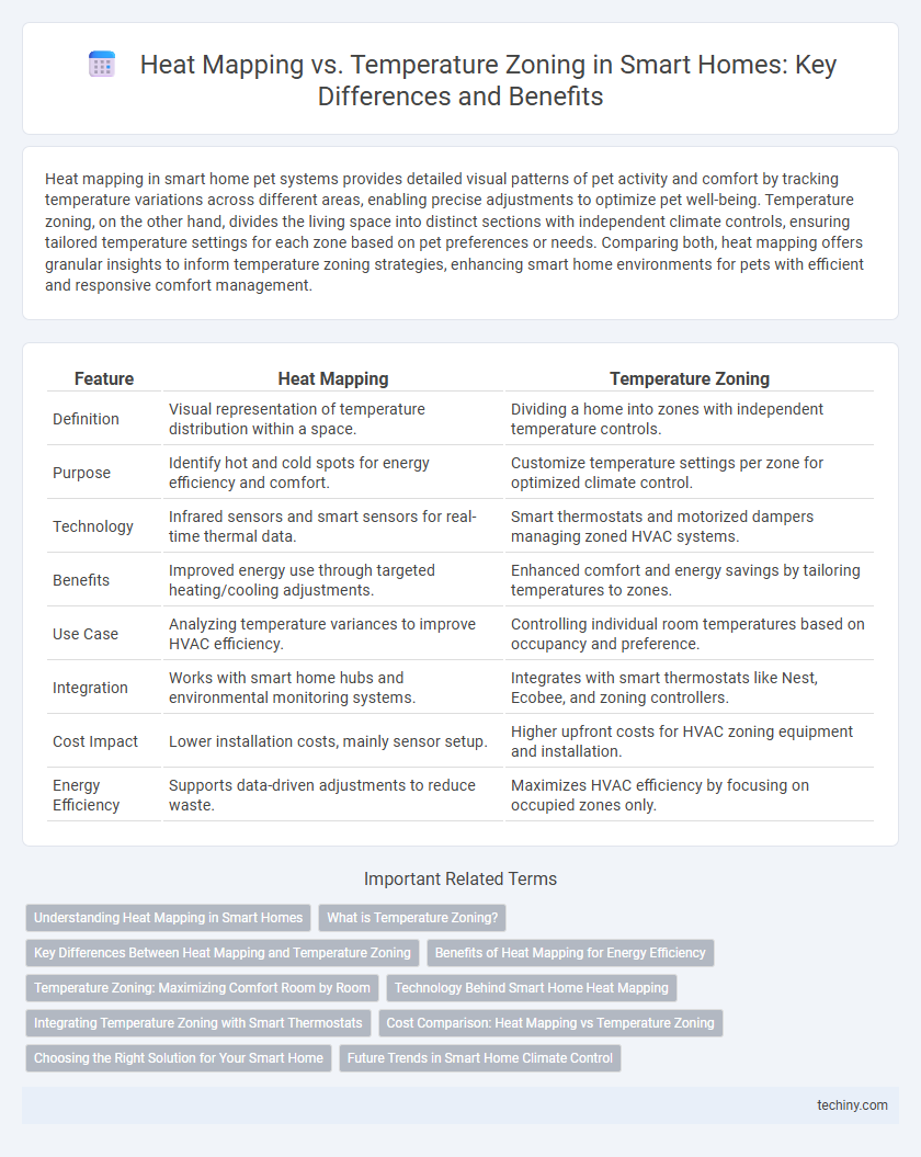 Heat Mapping vs. Temperature Zoning in Smart Homes: Key Differences and Benefits