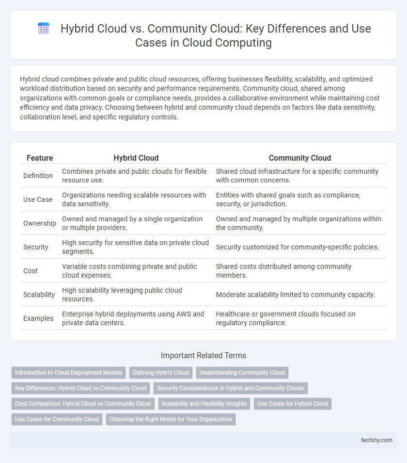 Hybrid Cloud vs. Community Cloud: Key Differences and Use Cases in Cloud Computing