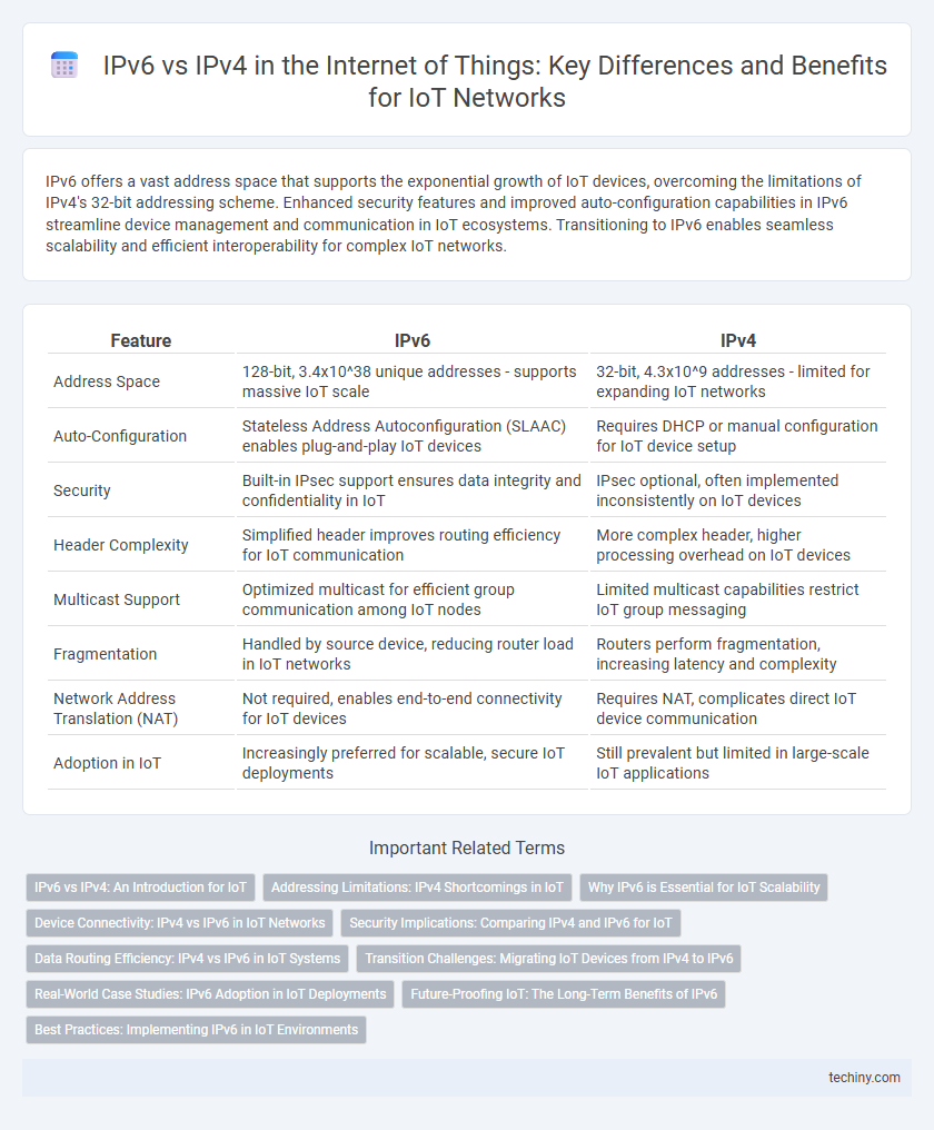 IPv6 vs IPv4 in the Internet of Things: Key Differences and Benefits for IoT Networks