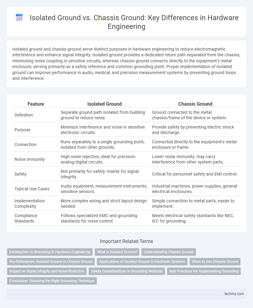 Isolated Ground vs. Chassis Ground: Key Differences in Hardware Engineering