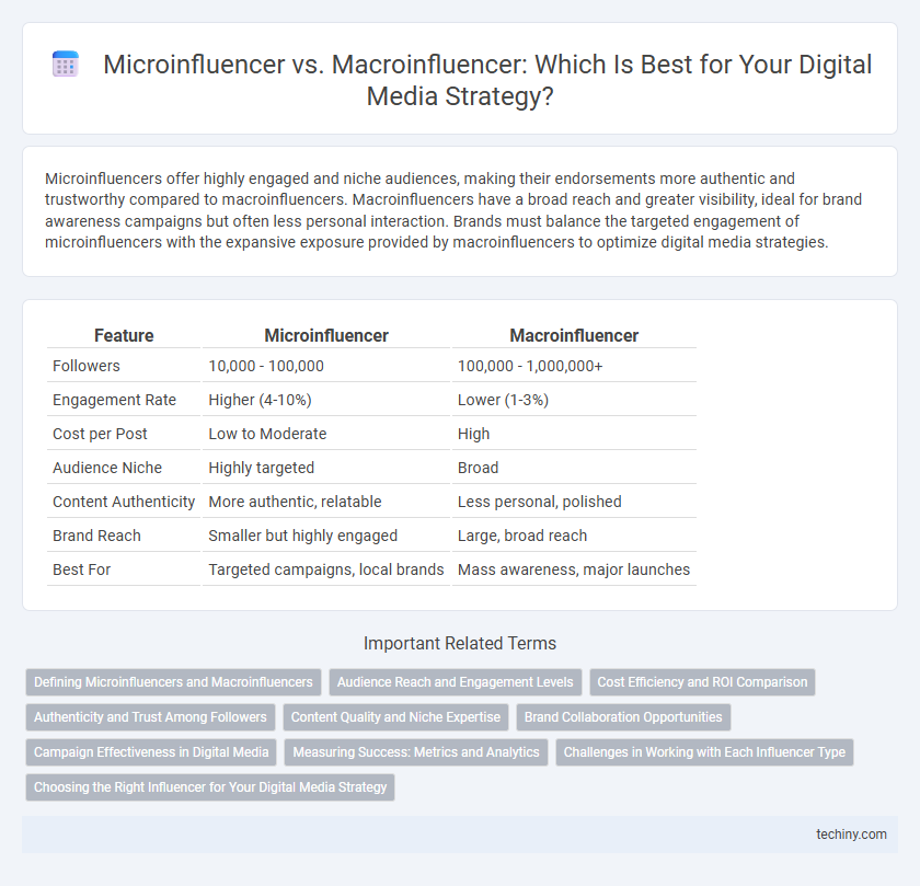Microinfluencer vs. Macroinfluencer: Which Is Best for Your Digital Media Strategy?