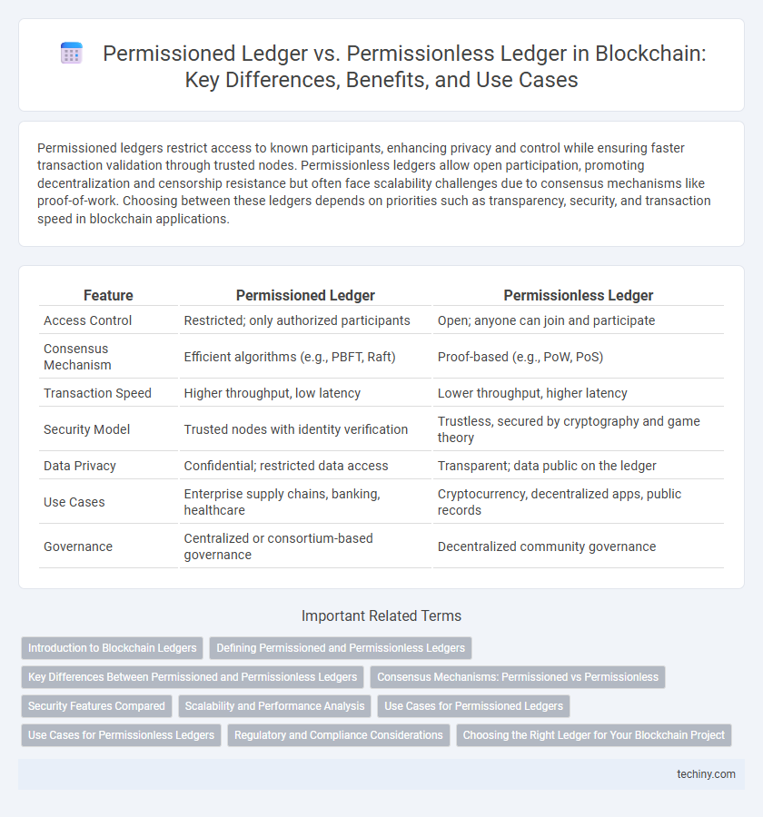 Permissioned Ledger vs. Permissionless Ledger in Blockchain: Key Differences, Benefits, and Use Cases