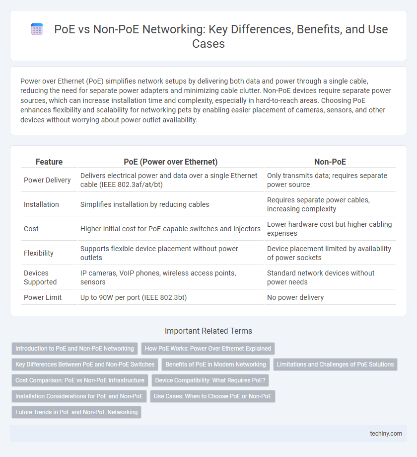 PoE vs Non-PoE Networking: Key Differences, Benefits, and Use Cases