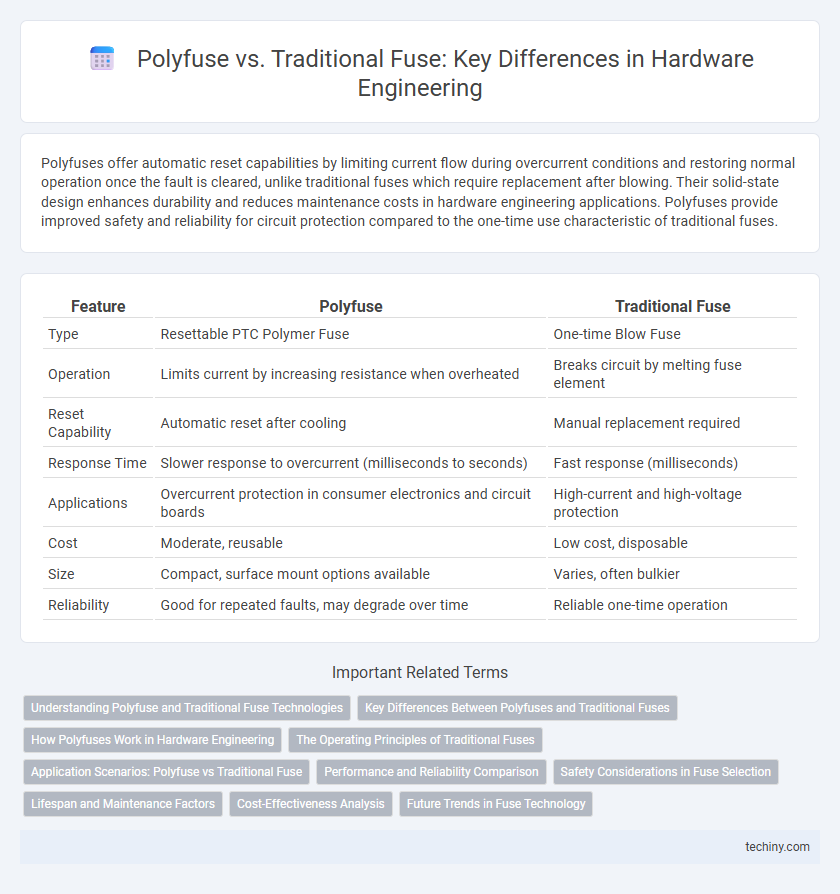 Polyfuse vs. Traditional Fuse: Key Differences in Hardware Engineering