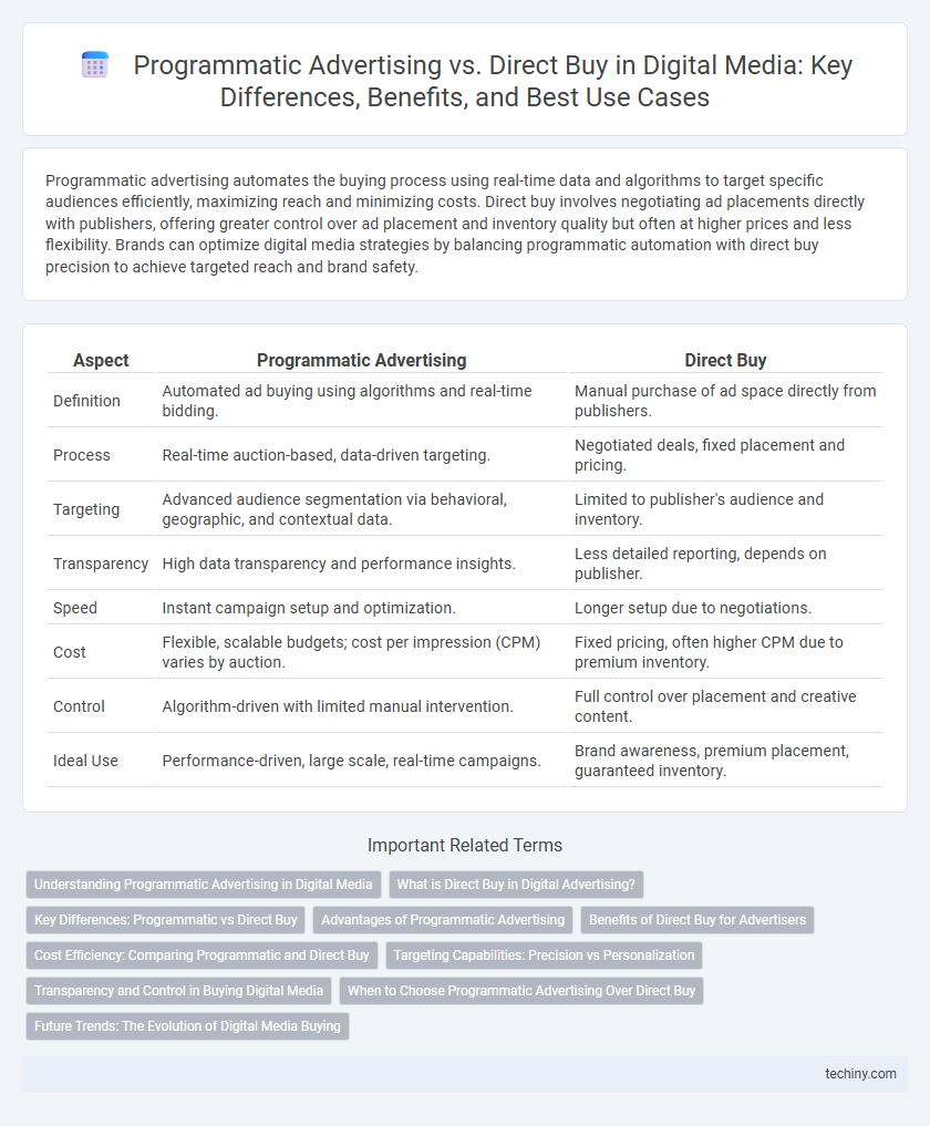 Programmatic Advertising vs. Direct Buy in Digital Media: Key Differences, Benefits, and Best Use Cases