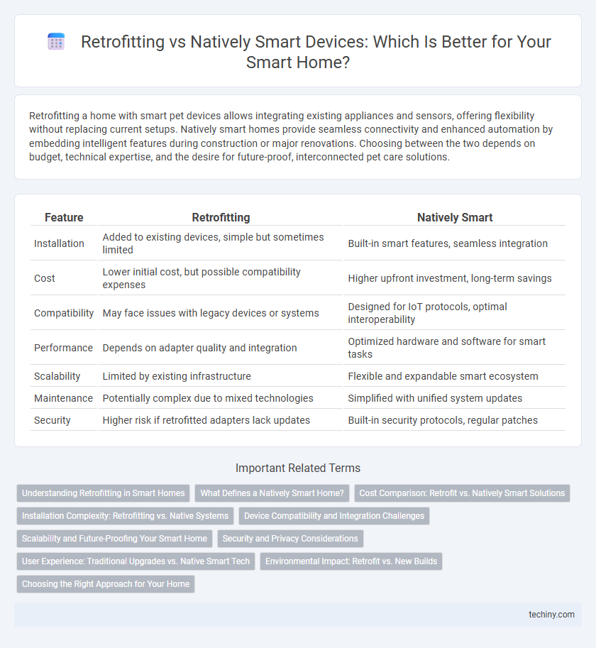 Retrofitting vs Natively Smart Devices: Which Is Better for Your Smart Home?