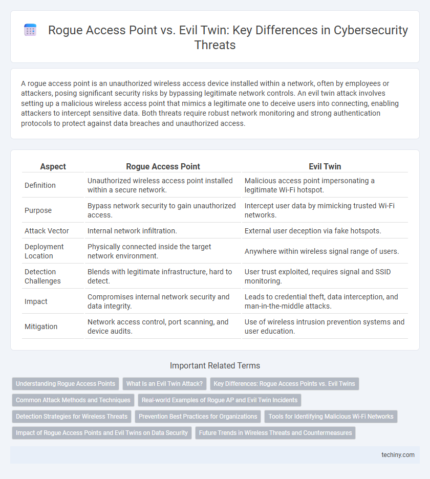 Rogue Access Point vs. Evil Twin: Key Differences in Cybersecurity Threats
