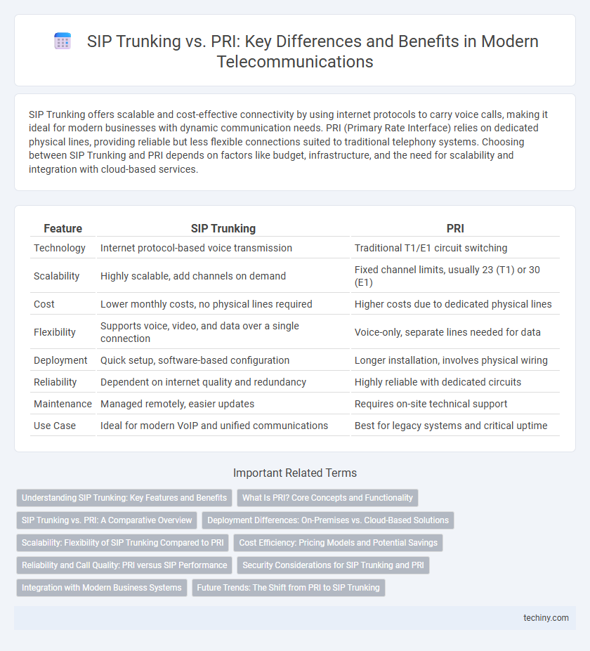 SIP Trunking vs. PRI: Key Differences and Benefits in Modern Telecommunications