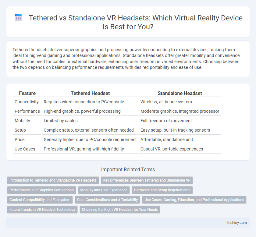 Tethered vs Standalone VR Headsets: Which Virtual Reality Device Is Best for You?