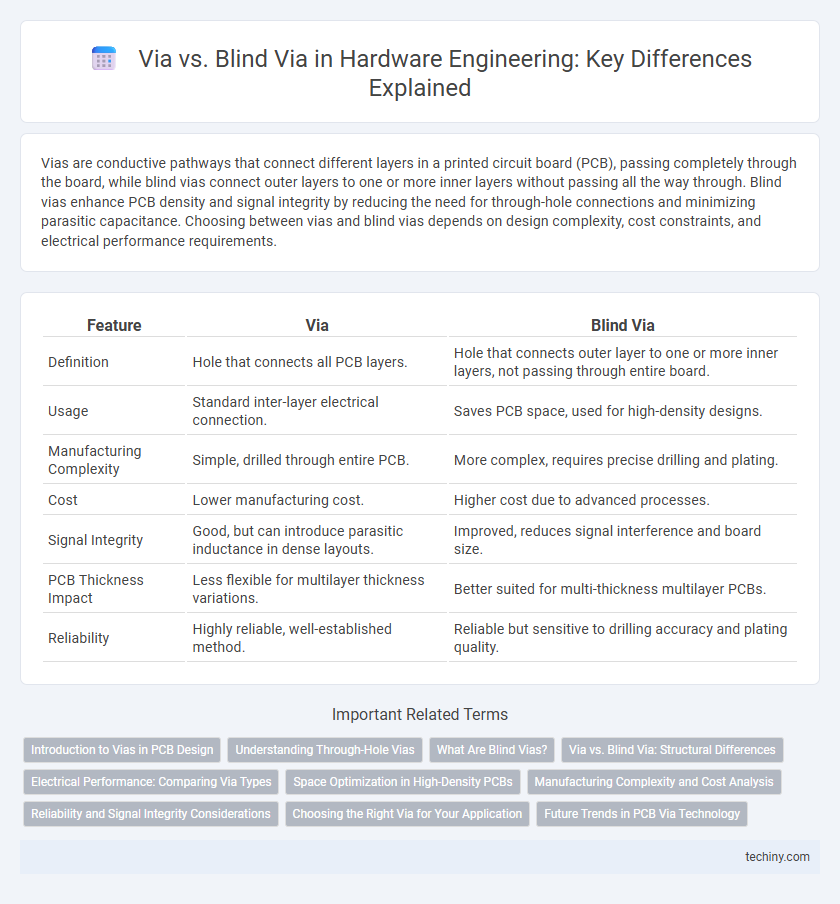 Via vs. Blind Via in Hardware Engineering: Key Differences Explained