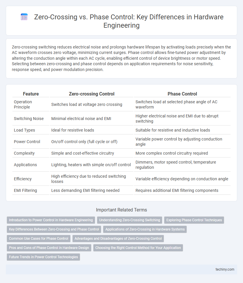 Zero-Crossing vs. Phase Control: Key Differences in Hardware Engineering