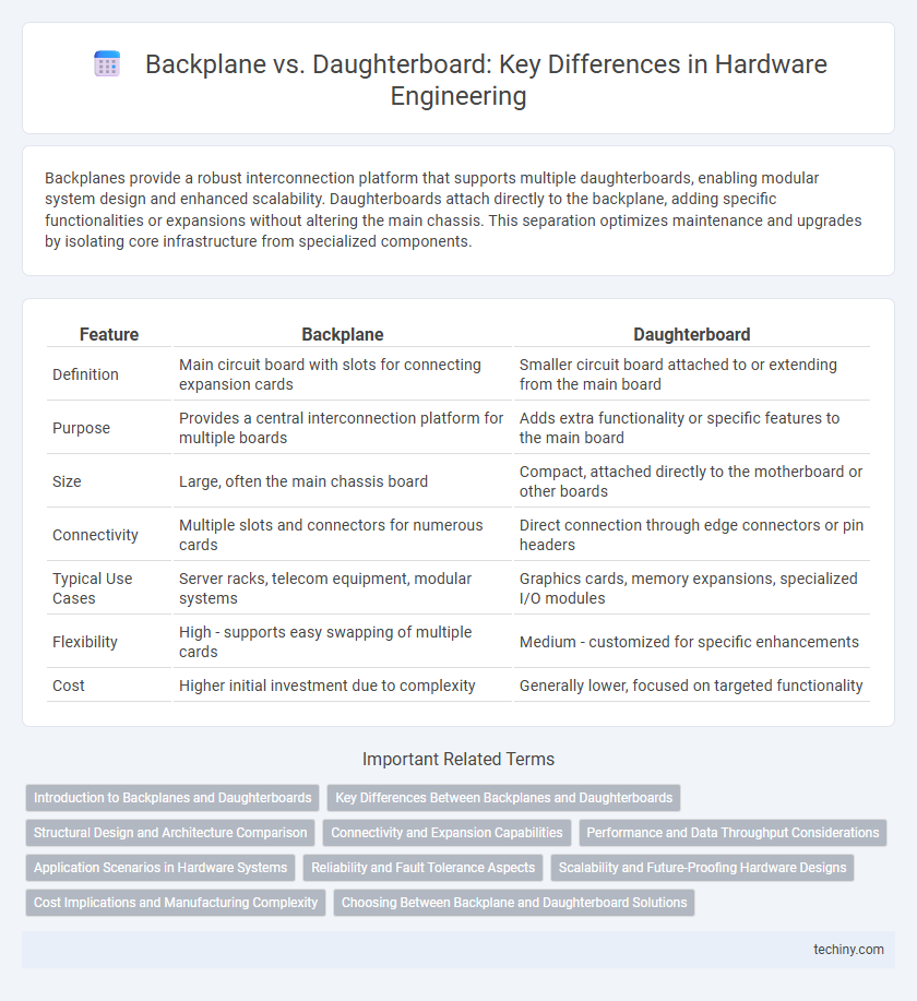 Backplane vs. Daughterboard: Key Differences in Hardware Engineering