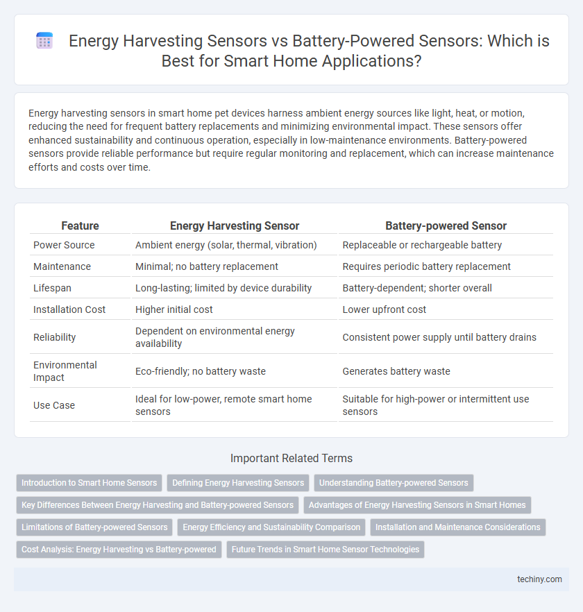 Energy Harvesting Sensors vs Battery-Powered Sensors: Which is Best for Smart Home Applications?
