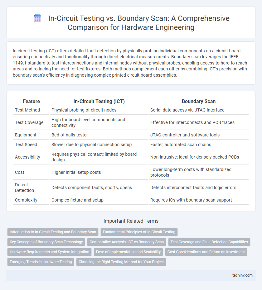 In-Circuit Testing vs. Boundary Scan: A Comprehensive Comparison for Hardware Engineering