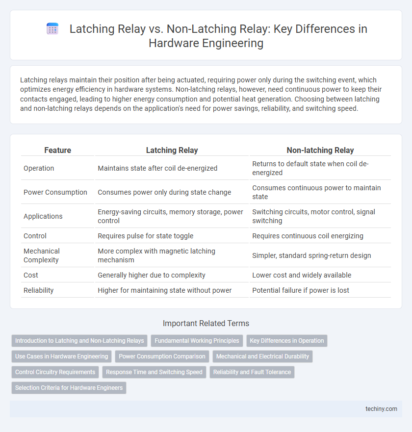 Latching Relay vs. Non-Latching Relay: Key Differences in Hardware Engineering