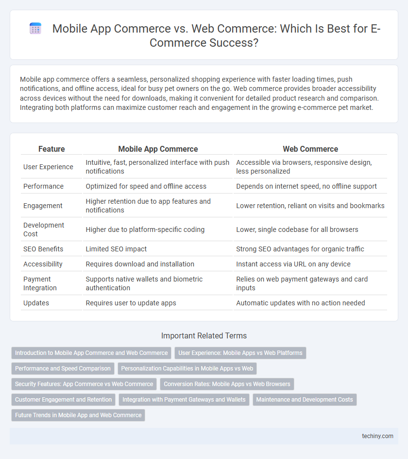 Mobile App Commerce vs. Web Commerce: Which Is Best for E-Commerce Success?