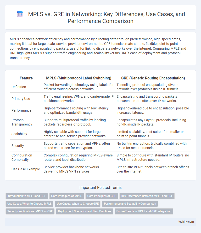 MPLS vs. GRE in Networking: Key Differences, Use Cases, and Performance Comparison