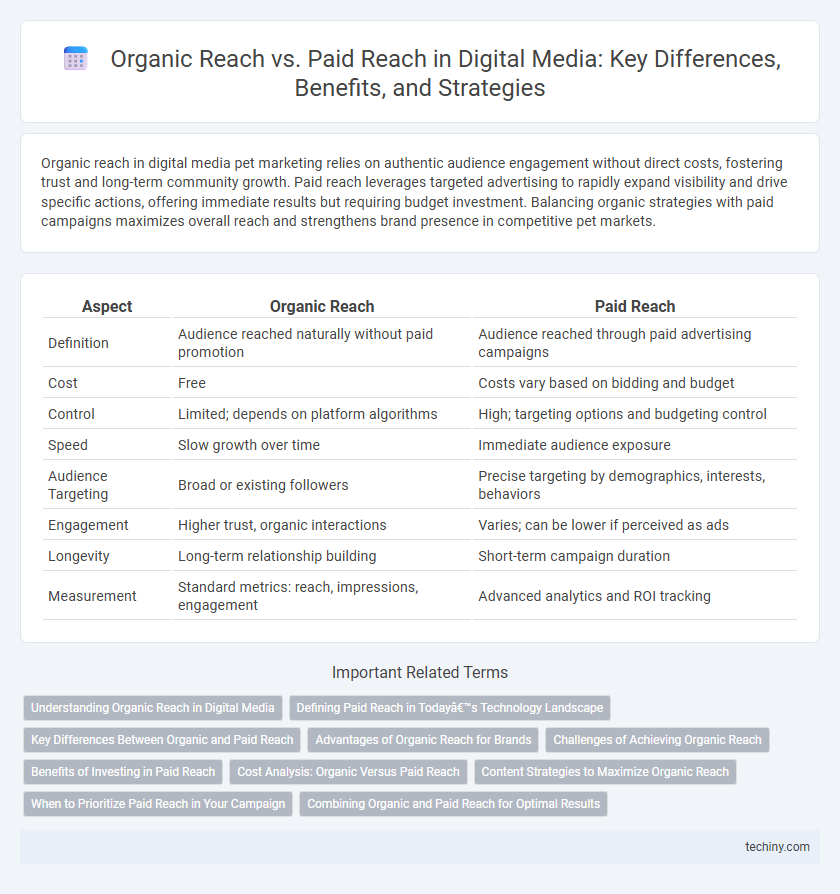 Organic Reach vs. Paid Reach in Digital Media: Key Differences, Benefits, and Strategies
