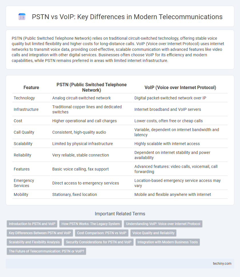 PSTN vs VoIP: Key Differences in Modern Telecommunications