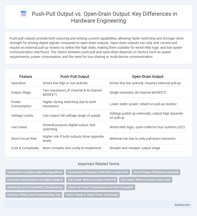 Push-Pull Output vs. Open-Drain Output: Key Differences in Hardware Engineering
