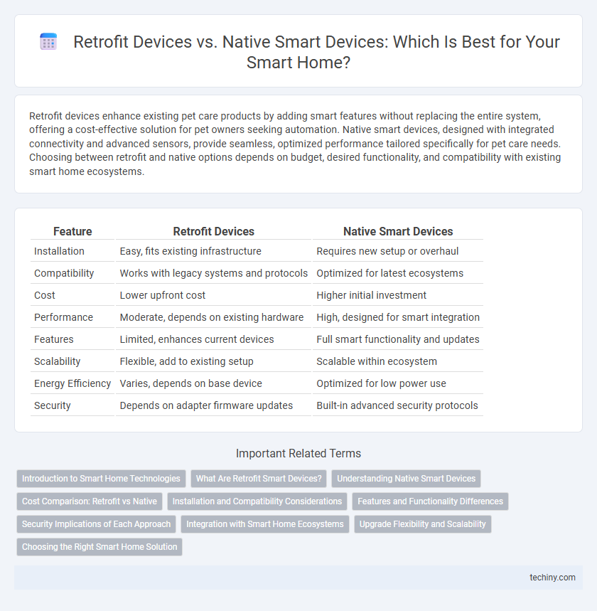 Retrofit Devices vs. Native Smart Devices: Which Is Best for Your Smart Home?