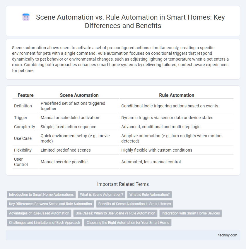 Scene Automation vs. Rule Automation in Smart Homes: Key Differences and Benefits