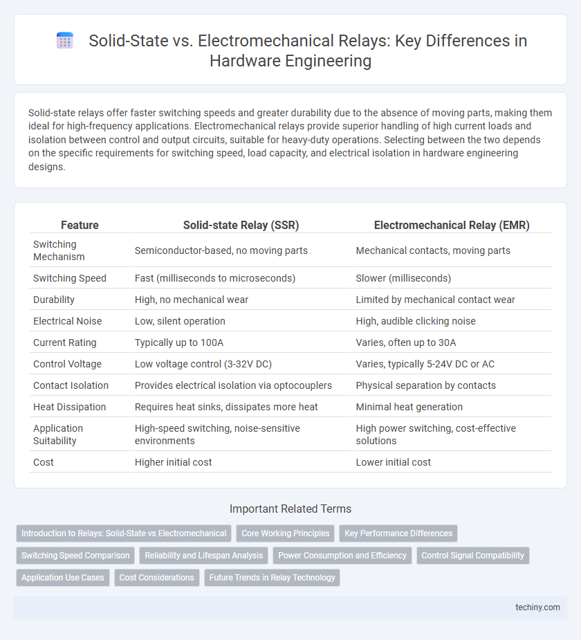 Solid-State vs. Electromechanical Relays: Key Differences in Hardware Engineering