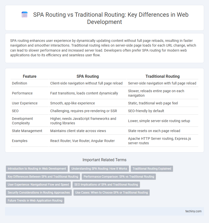 SPA Routing vs Traditional Routing: Key Differences in Web Development