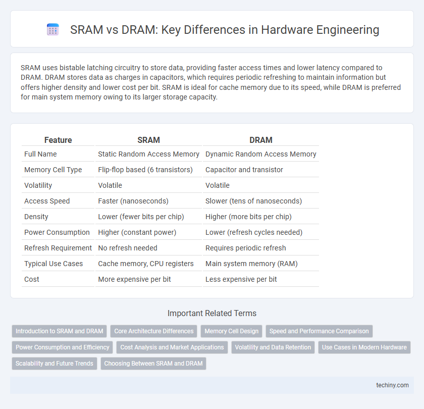 SRAM vs DRAM: Key Differences in Hardware Engineering