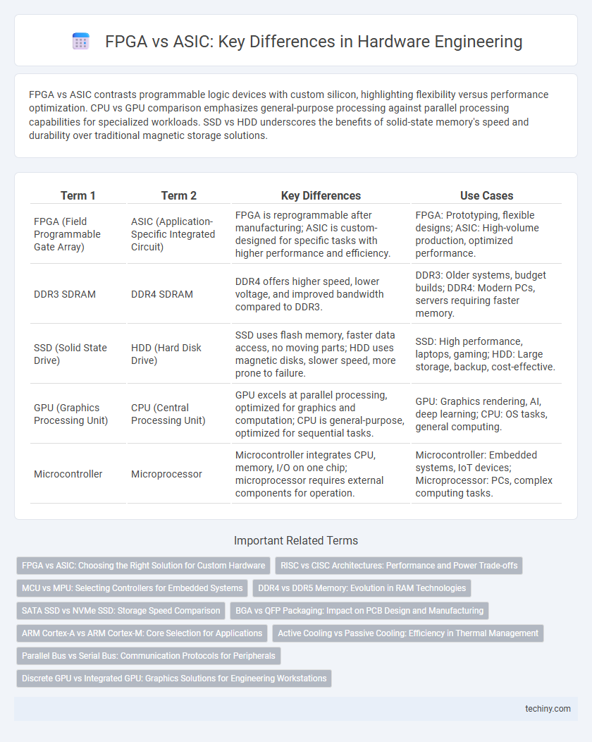 FPGA vs ASIC: Key Differences in Hardware Engineering