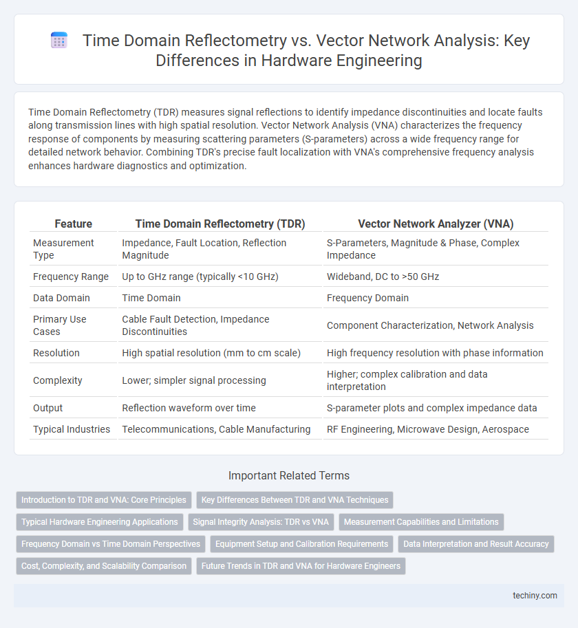 Time Domain Reflectometry vs. Vector Network Analysis: Key Differences in Hardware Engineering