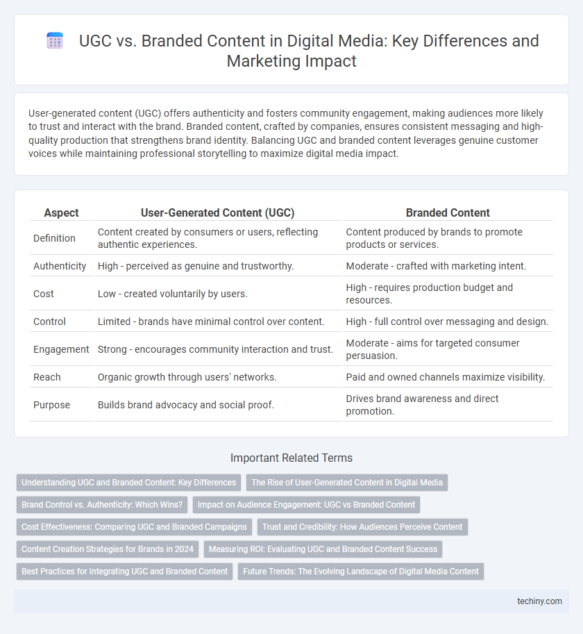 UGC vs. Branded Content in Digital Media: Key Differences and Marketing Impact