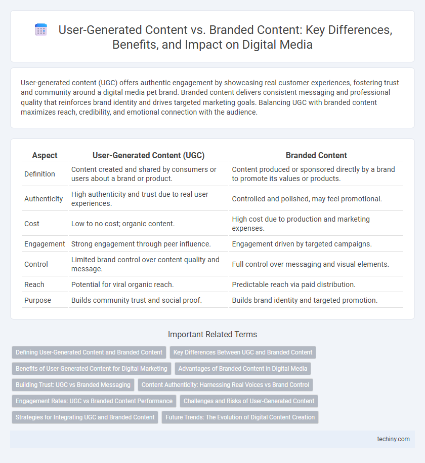 User-Generated Content vs. Branded Content: Key Differences, Benefits, and Impact on Digital Media