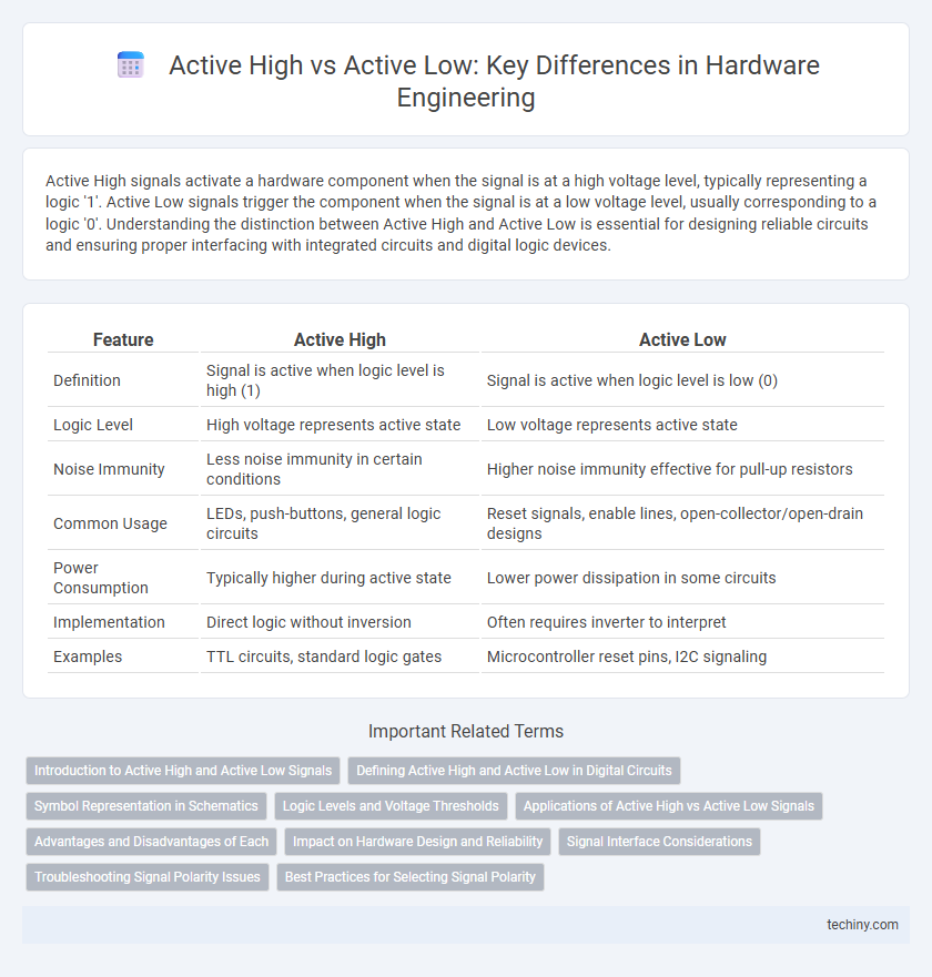 Active High vs Active Low: Key Differences in Hardware Engineering