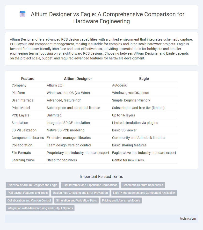 Altium Designer vs Eagle: A Comprehensive Comparison for Hardware Engineering