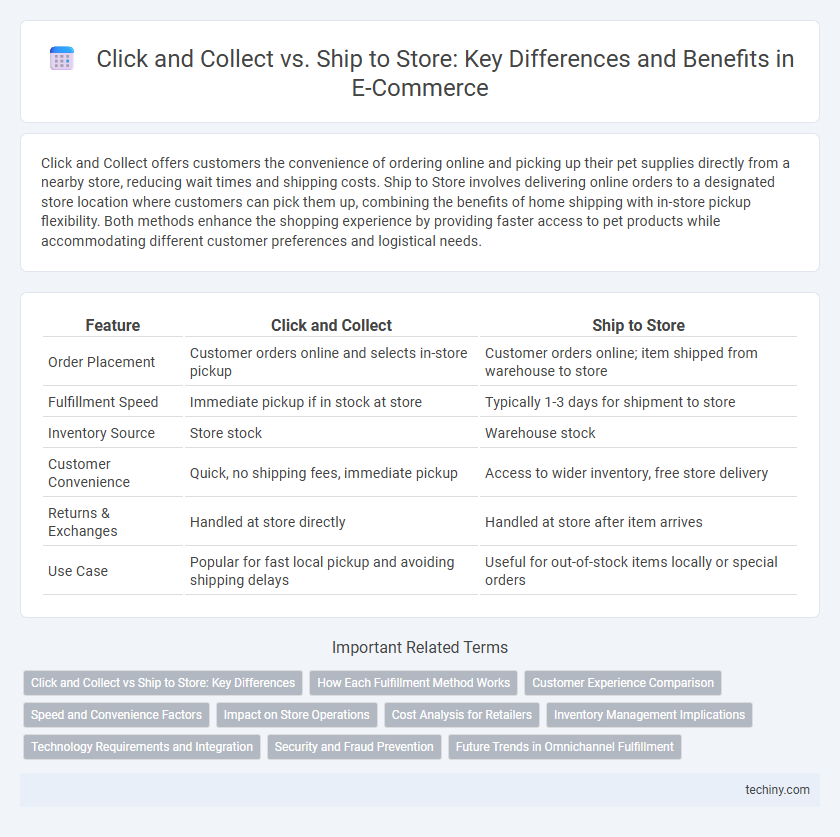 Click and Collect vs. Ship to Store: Key Differences and Benefits in E-Commerce