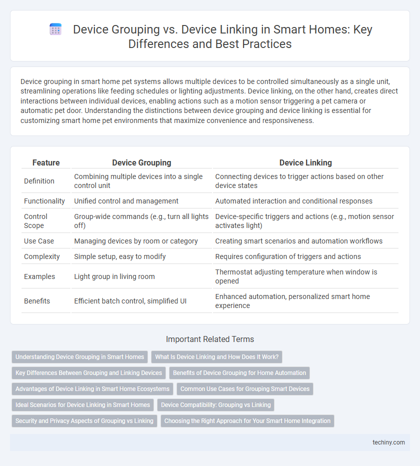 Device Grouping vs. Device Linking in Smart Homes: Key Differences and Best Practices