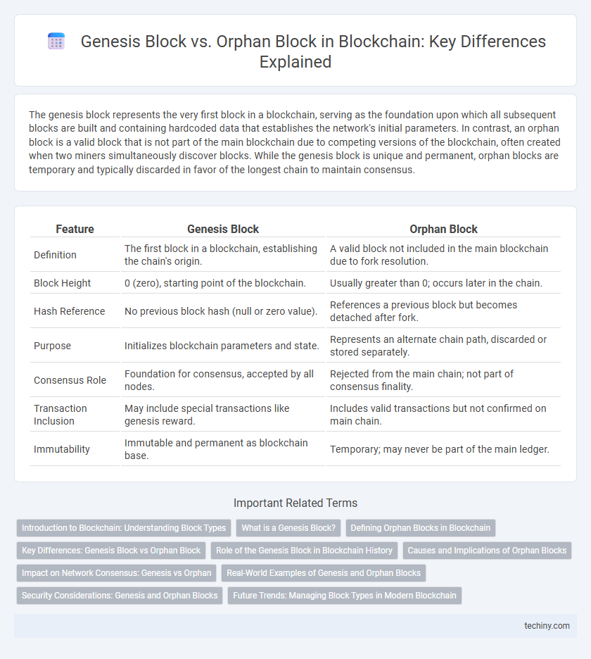 Genesis Block vs. Orphan Block in Blockchain: Key Differences Explained