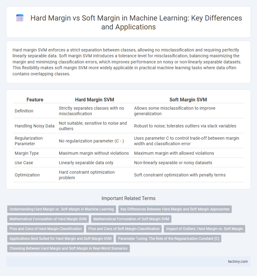 Hard Margin vs Soft Margin in Machine Learning: Key Differences and Applications