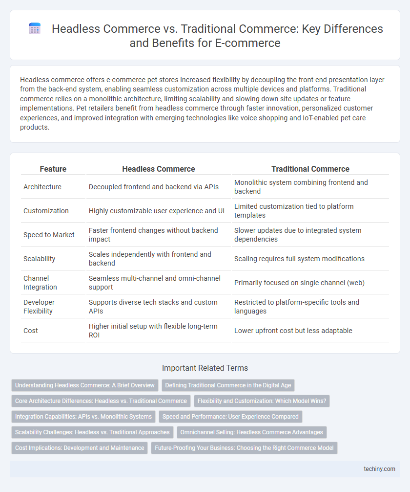 Headless Commerce vs. Traditional Commerce: Key Differences and Benefits for E-commerce