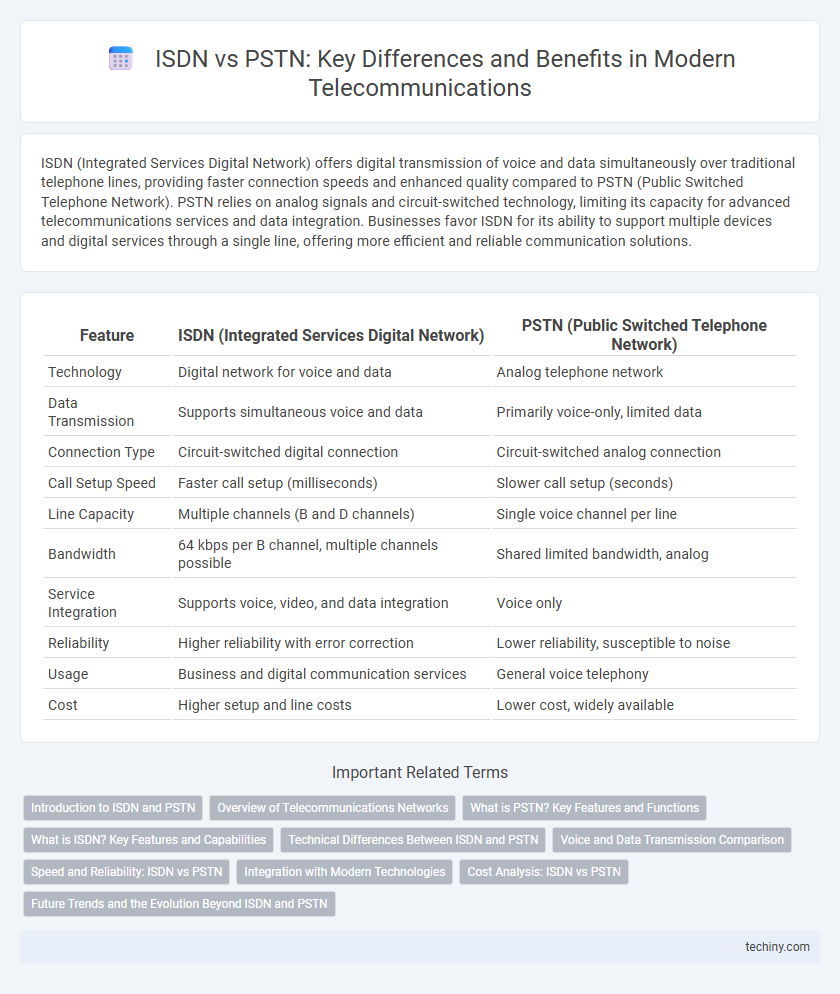 ISDN vs PSTN: Key Differences and Benefits in Modern Telecommunications