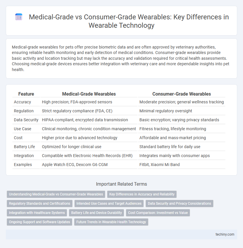 Medical-Grade vs Consumer-Grade Wearables: Key Differences in Wearable Technology