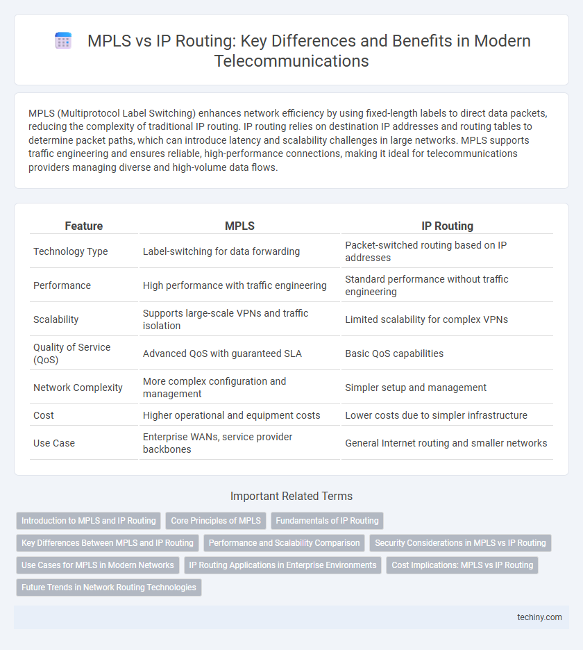 MPLS vs IP Routing: Key Differences and Benefits in Modern Telecommunications