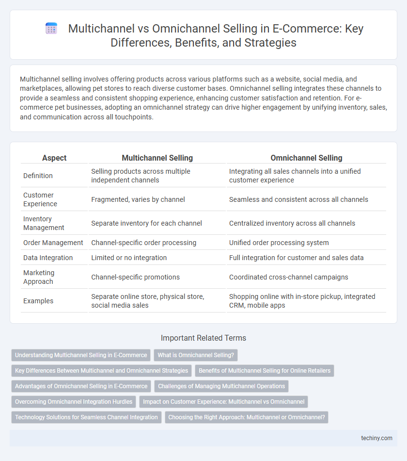 Multichannel vs Omnichannel Selling in E-Commerce: Key Differences, Benefits, and Strategies