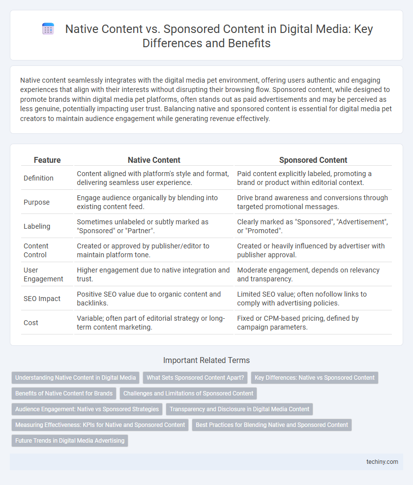 Native Content vs. Sponsored Content in Digital Media: Key Differences and Benefits