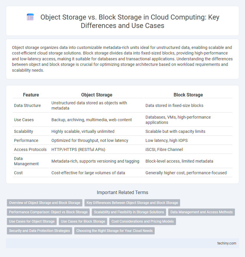 Object Storage vs. Block Storage in Cloud Computing: Key Differences and Use Cases