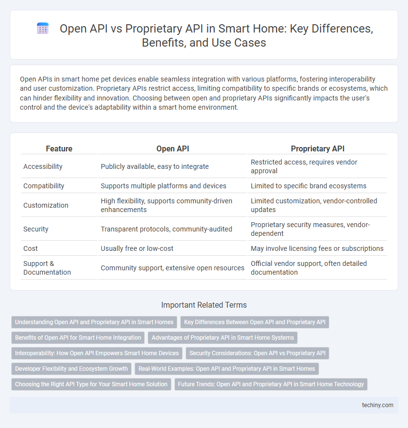 Open API vs Proprietary API in Smart Home: Key Differences, Benefits, and Use Cases