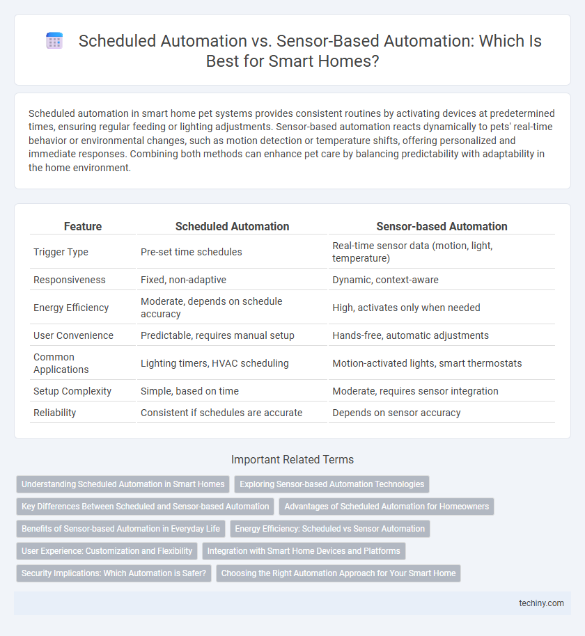 Scheduled Automation vs. Sensor-Based Automation: Which Is Best for Smart Homes?
