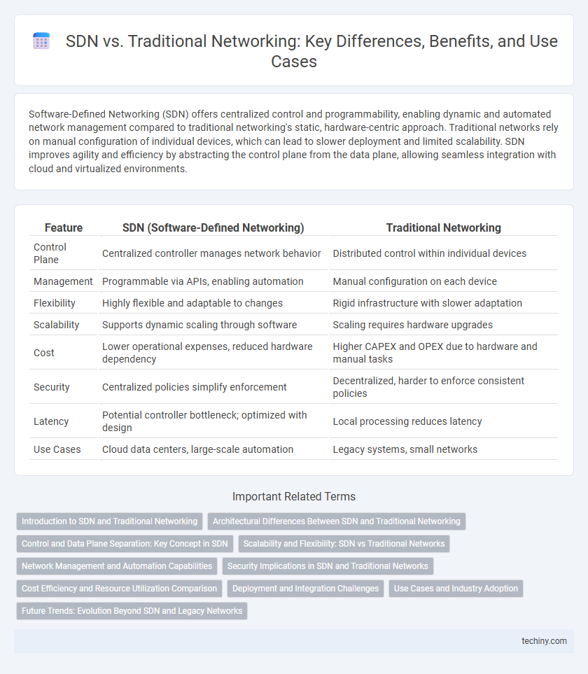 SDN vs. Traditional Networking: Key Differences, Benefits, and Use Cases
